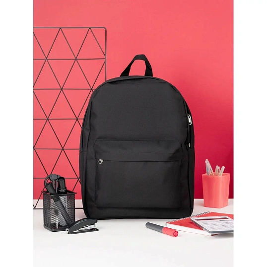 Рюкзак Комус Класс SMPL 18L черный 41х32х14