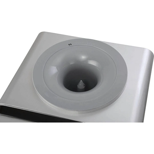 Кулер AEL LD-AEL-40c silver/black  для воды,шкафчик нагрев/электр охл