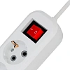 Сетевой фильтр PROGIX SF4PW10 4р/10м белый, 3х0,75мм, 10А/2000Вт