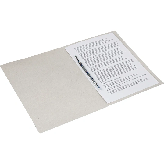 Скоросшиватель картон. мел  360 г/м.,зеленый