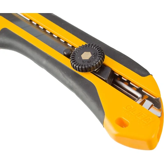 Нож OLFA 25 мм с выдвижным лезвием, двухкомпонентный корпус (OL-XH-1)