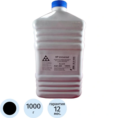 Тонер AQC для HP Q2612A/X/C7115A/X/Q5949A/X/Q7553A/X/ AQC-265 1000г