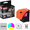 Картридж струйный Комус 123 F6V16AE CMY цв. для DJ 2130