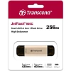 Флеш-память Transcend JetFlash 930C, 256Gb, USB 3.2 G1, зол, TS256GJF930C