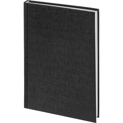 Ежедневник недатированный А5 Выбор есть Джерси, черный, 160 л