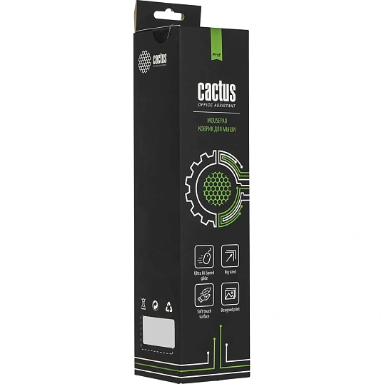 Коврик для мыши Cactus White Cat 220x180x2мм (CS-MPC-P06XS)
