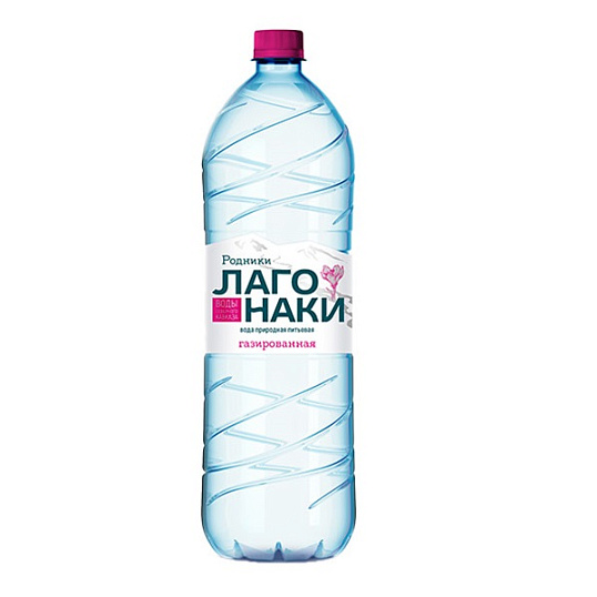 Вода питьевая Родники Лаго-Наки природная газ ПЭТ 1,5л
