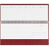 Планинг датированный 2026, бордо, 303х150 мм, 120стр, АТТАСНЕ Agenda