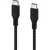 Кабель Belkin (CAB014BT3MBK)BoostCh.100W USB-C to USB-C 2.0 Braided 3м. чер