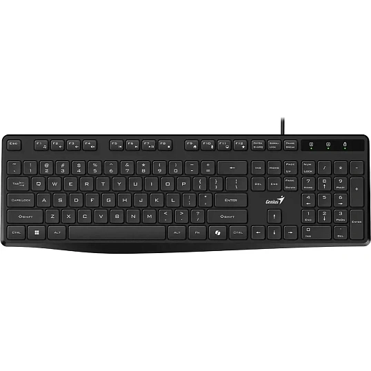 Клавиатура проводная Genius KB-117S черный 31300017402