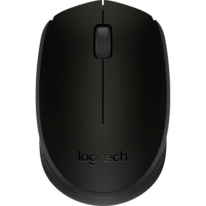 Мышь компьютерная Logitech беспров.B170 black USB,1000dpi 3but (910-004659)