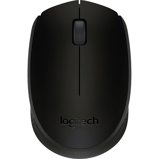 Мышь компьютерная Logitech беспров.B170 black USB,1000dpi 3but (910-004659)