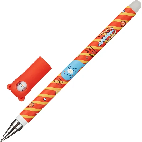 Ручка гелевая стираем M&G Arctic Adventure шар0,5 лин0,3мм син асс AKPC5272