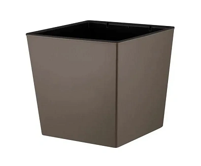Горшок д/цветов InGreen London CUBE 11,6л дренаж.встав,платан IG780110105