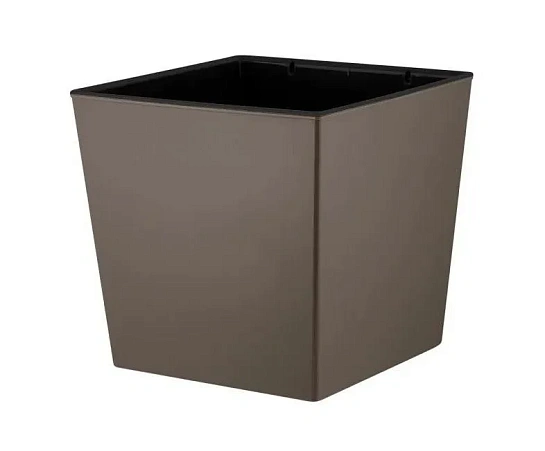 Горшок д/цветов InGreen London CUBE 11,6л дренаж.встав,платан IG780110105