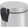 Ведро мусорное с педалью 5 л нерж.сталь, металл с педалью, внутр.контейнер