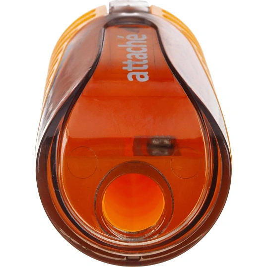 Точилка для карандашей, 1 отв, с контейнером, цв в ассорт, металл, пластик