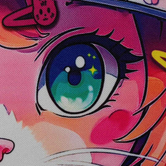 Ранец Комус Класс Light1 Девочка кошка,  1 отд, эргоном