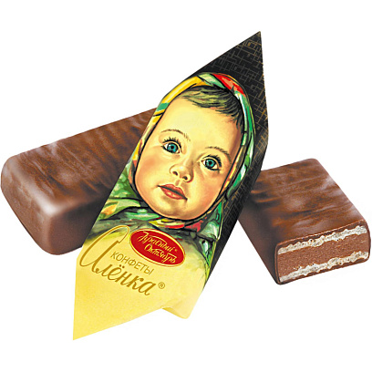 Конфеты шоколадные Аленка Красный Октябрь, 4кг (КО18042)