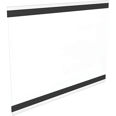 Ценникодержатель для информации А4 на магнит.скотче, горизонт., 10шт/уп