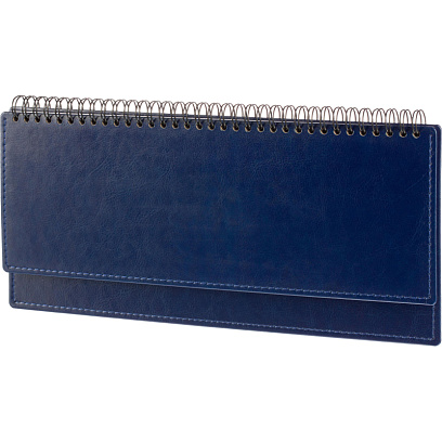 Планинг датированный 2026, синий, 303х150 мм, 120стр, АТТАСНЕ Agenda