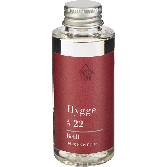 Наполнитель аромадиффузор Хюгге #22 Персик и пион 100 мл, АР 100-579