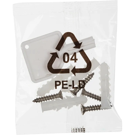 Дозатор для жидкого мыла Luscan Professional Etalon 2x550мл белый