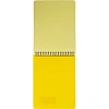 Блокнот А5,60л,кл,спир,пласт.обл,тонир.бл. Attache Bright colours Желтый