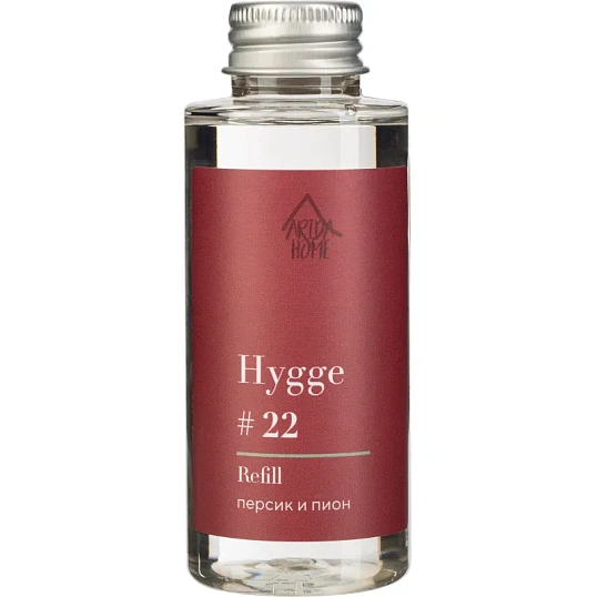 Наполнитель аромадиффузор Хюгге #22 Персик и пион 100 мл, АР 100-579