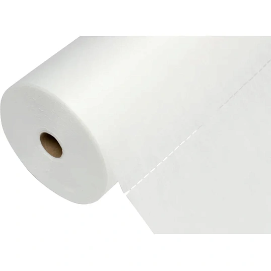 Салфетка спанлейс в рулоне 45х90, белый, пл.50, 100шт/рул, 10256(0445)