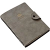 Бизнес-тетрадь Infolio 14x20см 96л клет спираль Исследовать,сер I1778/grey