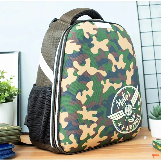 Ранец Basic Military, 2 отд., эргоном. спинка