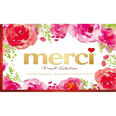 Конфеты Merci шоколадные ассорти, Весна, 400г