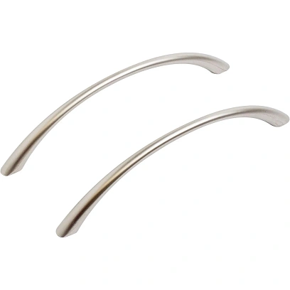 Ручка УЗК_скоба меб.StahlBuro A204-96 (16637) SN сатин 2шт/уп