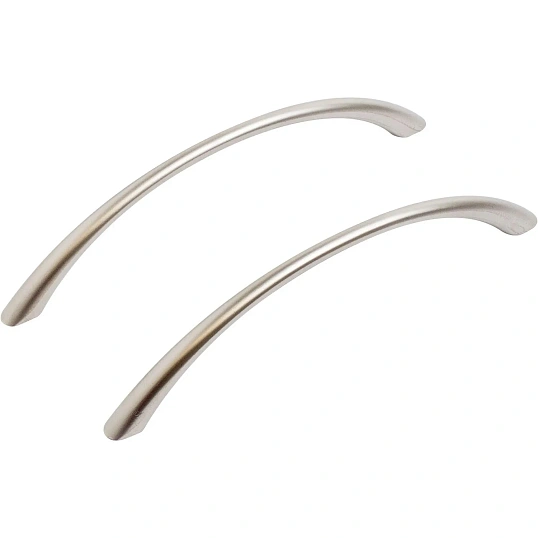 Ручка УЗК_скоба меб.StahlBuro A204-96 (16637) SN сатин 2шт/уп