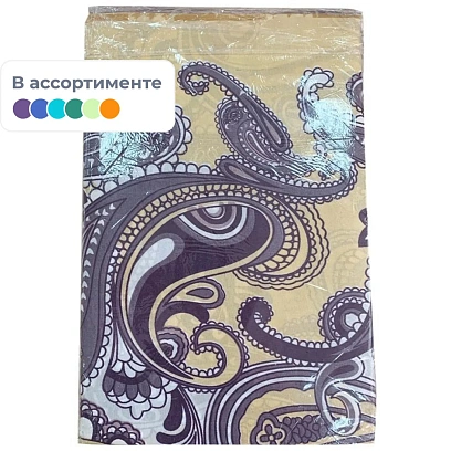 Постельное белье 1,5 сп полиэстр 55гр/м2 (нав. 70х70-1 шт.), асс, 10кмп/уп