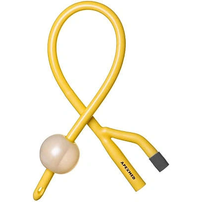 Катетер урологический Фолея 2-х ход, СН/FR 10 Apex 0303-02-10, 10шт/уп