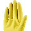 Перчатки КЩС латексные TOPFORT Профхим Лат К50 Щ50 цв.желтый р.9