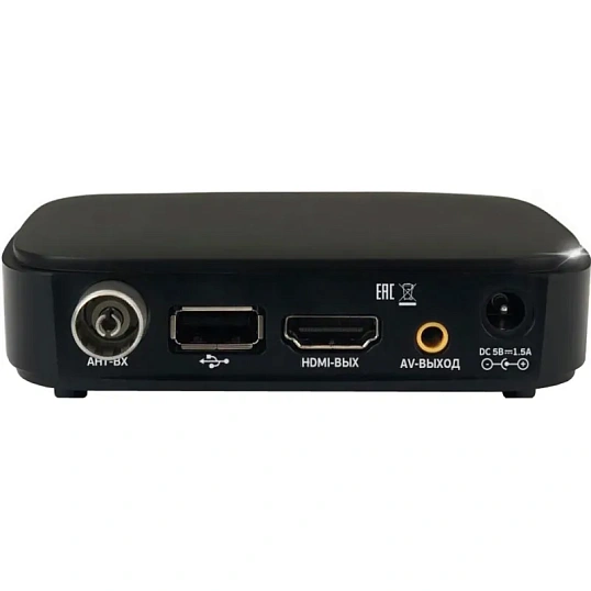 Приставка для цифрового ТВ BarTon TA-561, эфирный DVB-T2