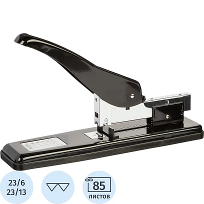 Степлер Attache професс. до 85 л. (бум.80 гр/м2), черный, №23