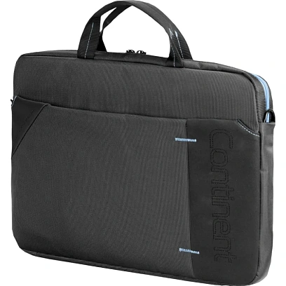 Сумка для ноутбука 15.6, Continent, серо-голубая, CC-205 GA