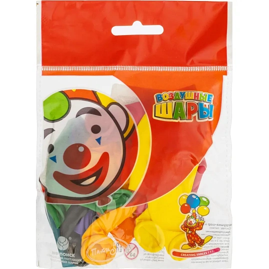 Набор шаров Пастель+Декор наб10шт/уп Х-64(M12 /30см)(100302)(763243)