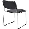Стул BN_TQ_Стул Echair-802 VP к/з черный,без подл., хром