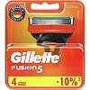 Сменные кассеты для бритья FUSION 4шт
