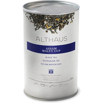 Чай черный листовой Althaus Assam Malty Cup, 250г