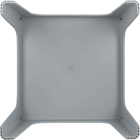 Стол PR_журнальный Decorona DeForma 595x595x495 мм дымчатый кварц