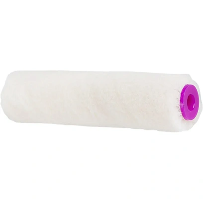 Валик запасной велюр для лака  d16/100 мм ворс 4 мм бюг 6 мм Krafor 53636