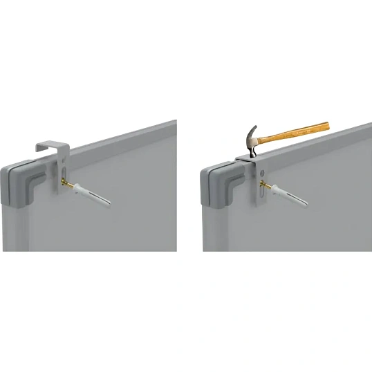 Доска магнитно-маркерная 1-элементная 45х60 (Мет.Проф., Стапь) Ф-45