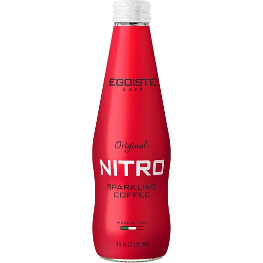 Напиток кофейный Egoiste Nitro Sparkling Coffee Bottle, газ стекло 0,25л
