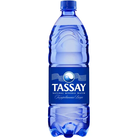 Вода питьевая TASSAY минеральная газ ПЭТ 1л